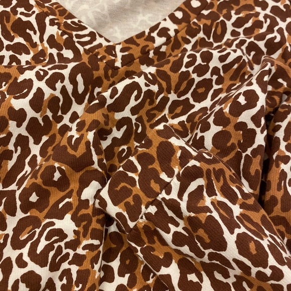 Lilly Pulitzer Leopard Print Cotton Top - Picture 6 of 7